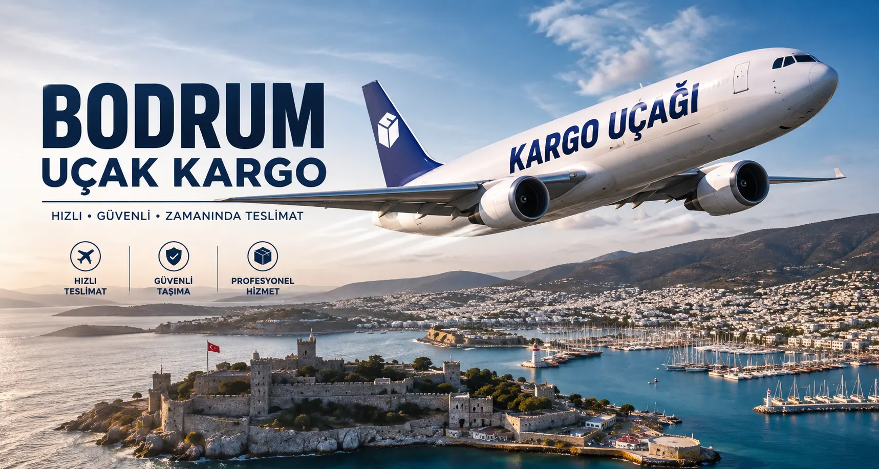 Bodrum uçak kargo hava kargo hizmeti