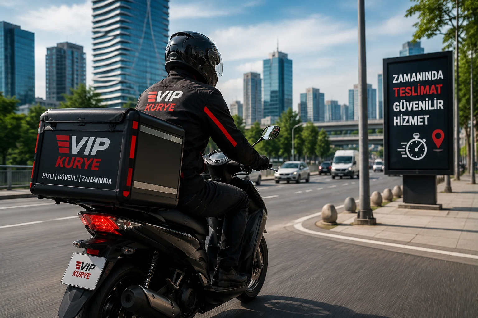VIP Kargo Kurye profesyonel motorlu kurye hizmeti