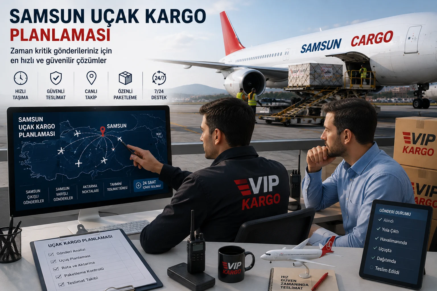 Samsun uçak kargo gönderi organizasyonu