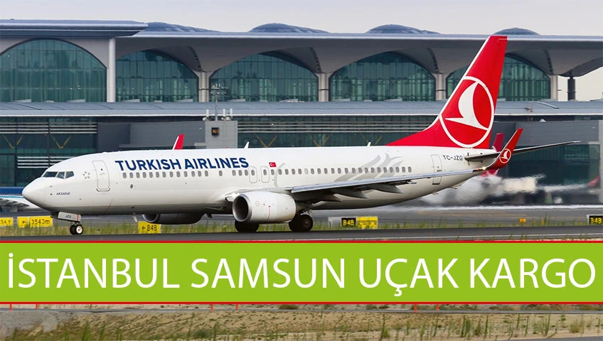 İstanbul Samsun uçak kargo